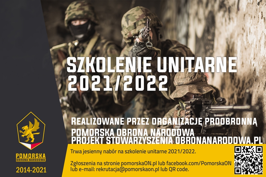 PON szkolenie unitarne unitarka 2021 2022